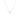 Marlyn Schiff -  Dainty Butterfly Pendant on Sequin Chain Necklace