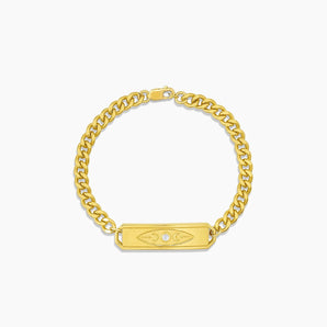 Thatch - Divine Feminist 6.5" Gold Bracelet