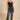 Elan - Charcoal Jean Faux Track Pants