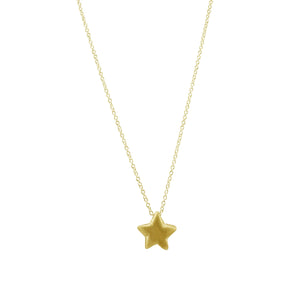 Philippa Roberts - Puffy Star Vermeil Necklace