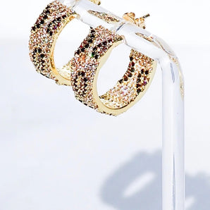 Native Gem - Maneater Hoop Earrings