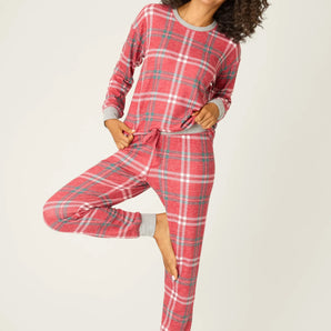 PJ Salvage - Samba Red Let's Get Toasty Long Sleeve