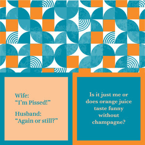 Drinks On Me - Pissed / Orange Juice Napkins