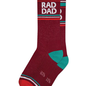 Gumball Poodle - Rad Dad Gym Crew Socks