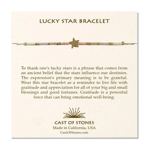 Cast of Stones - Lucky Star Bracelet
