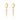 Scream Pretty - 18K Gold Plated Sterling Silver Sparkling Spike Hoop Earrings