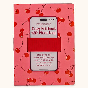 Studio Oh - Casey Notebook with Phone Loop