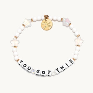 Little Words Project - You Got This - White - Stargaze Bracelet