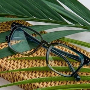 Peepers - Tiki (Blue Light) Green Readers