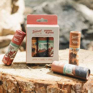 Poppy & Pout - Gift Set The Landmark Project - Lip Balm Trio