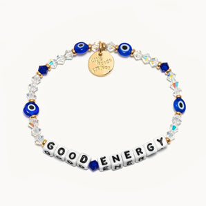 Little Words Project - Good Energy - White Bracelet
