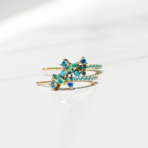 Native Gem - Tropicale Mini Hoops