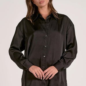 Elan - Button Down Lace Top