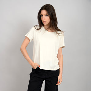 RD Style - Cia Short Sleeve Tee - Creamery