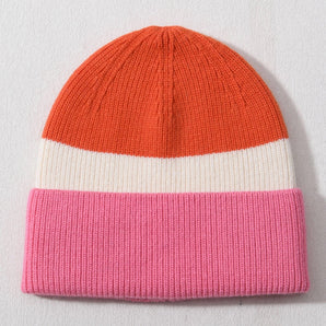 The Pathz - Luxe Cashmere Tri-Tone Beanie Hat