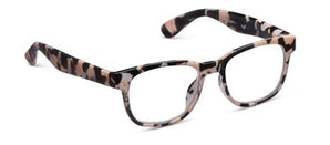 Peepers - Kent Black Marble Blue Light Readers