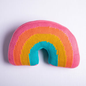 Pink Lemonade - Bright Rainbow Pillow