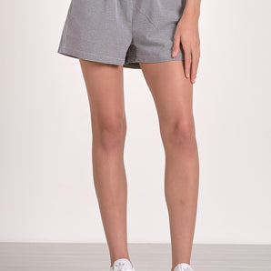 Elan - Elastic Waist Band Seersucker Shorts