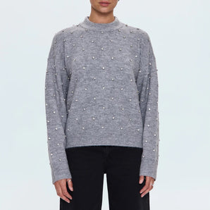 Pistola - Charcoal Diamonte Aura Sweater