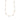 Linny Co - Gracie Flower Clear Necklace