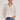 Elan - 1/2 Zip White Sweater