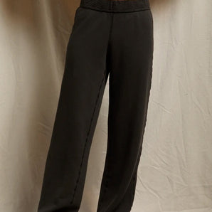 Perfect White Tee - Marley Vintage Black Pants