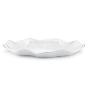 Q Squared - Ruffle Chip & Dip Platter 16"