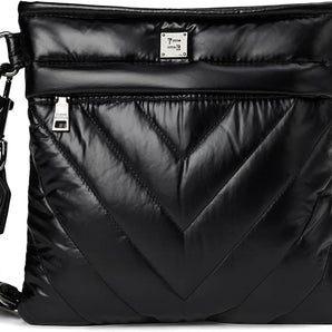 Think Royln - Pearl Black Sidewalk Handbag