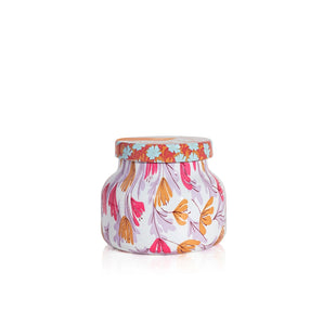 Capri Blue - Pineapple Flower Pattern Play Candle
