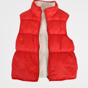 Dylan - Reversible Fiery Red Vest