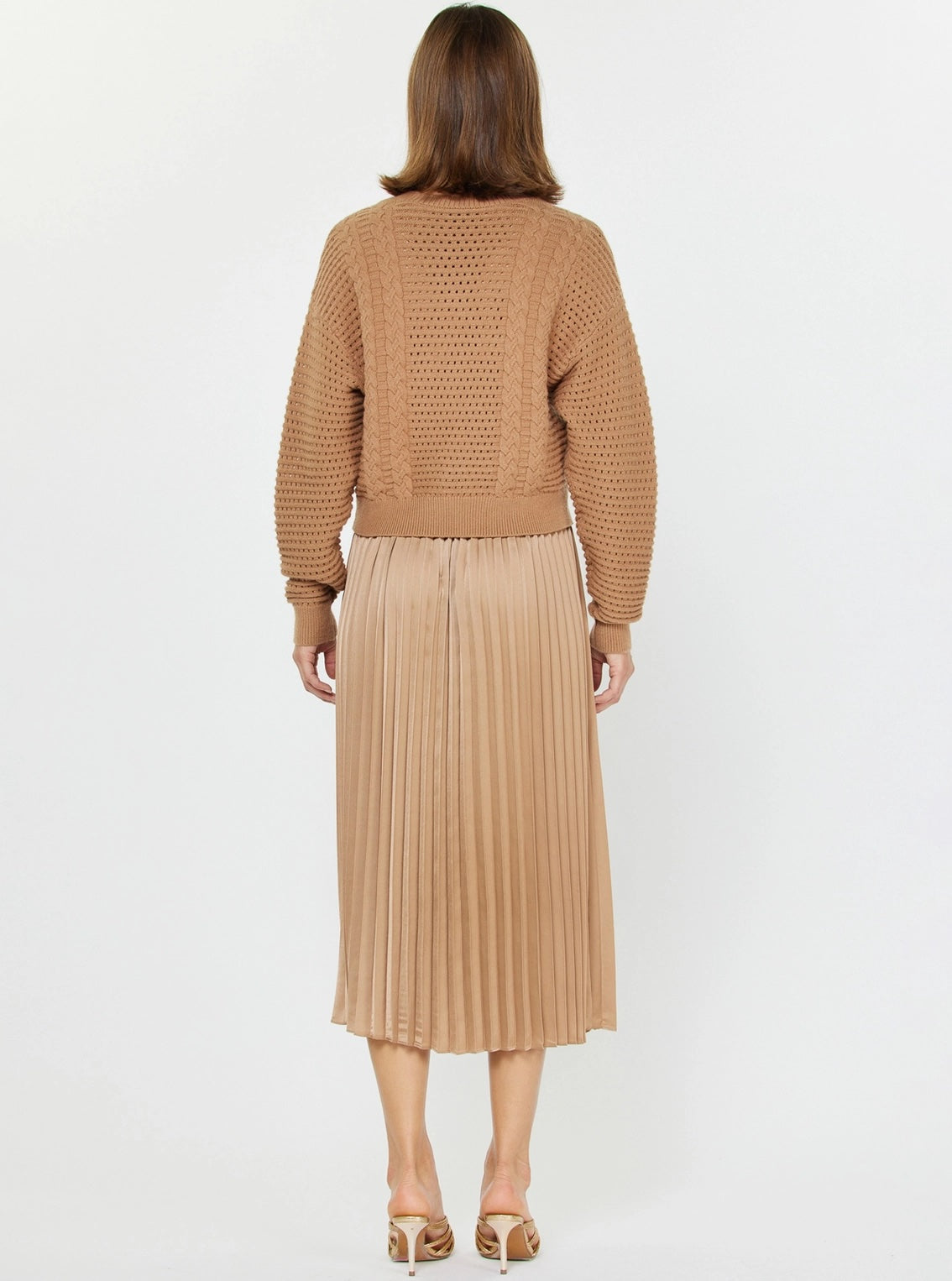 current air layered sweater dress Current Air