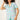 PJ Salvage - Oasis Blue Short Sleeve Whimsy Pajama Set