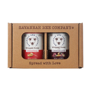 Savannah Bee - Cinnamon and Chocolate 12oz Whipped Honey Gift Set