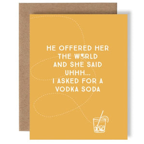 Skel - Vodka Soda Card