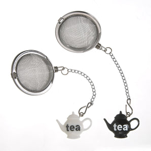 Prodyne - White and Black Teapots Tea Strainers/Infusers