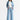 Daze - Madison Mid Rise Wide Leg Whimsy Denim