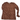 Dylan - Long Sleeve Brown Knit Tee