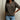 Perfect White Tee - Effie Bubble Sleeve Sweatshirt Vintage Black