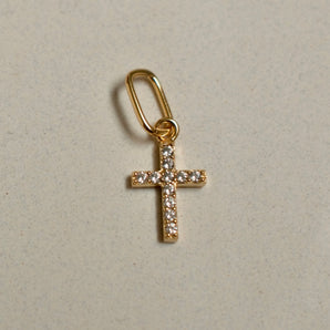 FYB - Gold Cross Charm