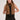 Elan - Dark Tan Zip Up Vest