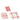 Raz - Set of 3 Red Plaid Plates