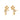 Scream Pretty - Hannah Martin Star Ear Climber Stud Earrings