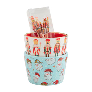 Mud Pie - Christmas Tidbit Toothpick Set