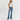 Daze - The Heartbreaker Mid Rise Flare Text Me Denim