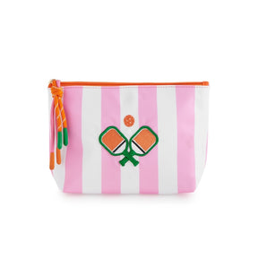Shiraleah - Stripe Paddles Medium Zip Pouch