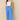 Vintage Havana - Marine Blue Comfort Cord Wide Leg Pant
