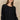 Vintage Havana - Black Waffle Knit Henley