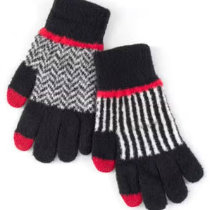 Shiraleah - Bowie Black Touchscreen Gloves