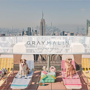 Chronicle - Gray Malin The Dogs of New York City 1000 Piece Puzzle