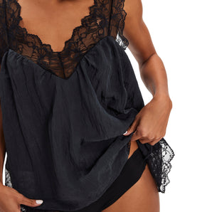 Free People - Lacey Essential Black Tunic - FINAL SALE